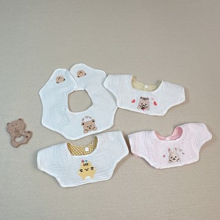 Yếm xô ăn dặm chính hãng Mily 2 mặt có thể thay đổi.