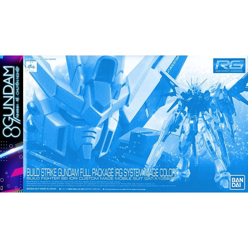 Mô Hình Lắp Ráp Gundam RG Build Strike Full Package (RG System Image ...