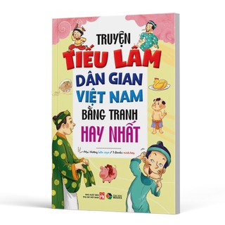 Sách - Truyện tiếu lâm dân gian Việt Nam bằng tranh hay nhất - Đại Mai Books
