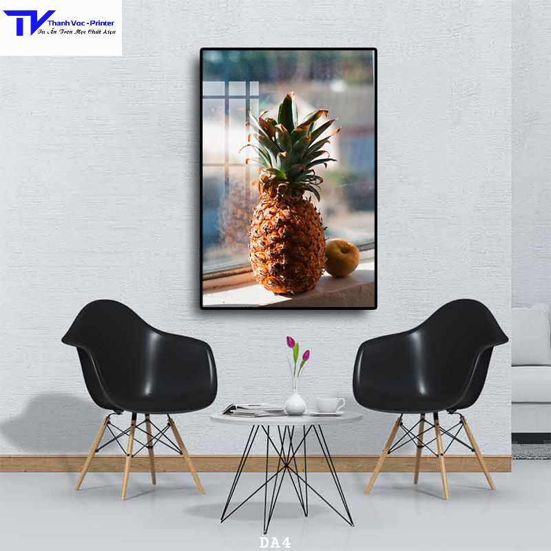 Tranh Treo Tường Trang Trí Phòng Ăn , Tranh Tráng Gương D40x60cm D50x75cm D60x90cm D70x110m