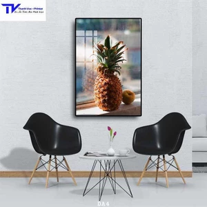 Tranh Treo Tường Trang Trí Phòng Ăn , Tranh Tráng Gương D40x60cm D50x75cm D60x90cm D70x110m