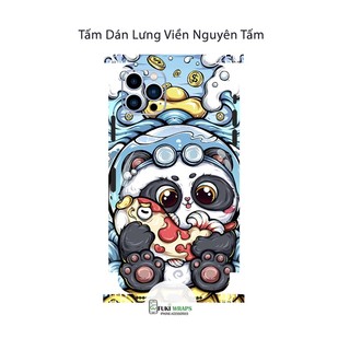 Tấm dán Skin Mặt Sau Thần Tài M09 FULL VIỀN 14 pro max , 13 pro max , 12 pro max , 11 pro max , xs max - FukiShop