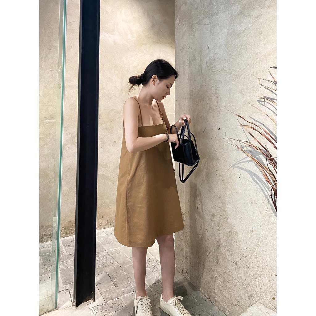 Đầm hai dây suông basic Gem Boutique dễ mặc - Lenin Basic Dress