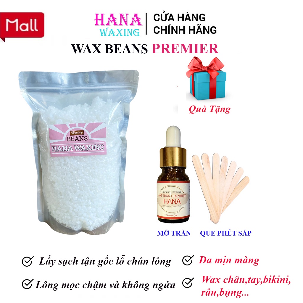 1Kg Sáp Wax Lông Nóng Cao Cấp Siêu Bám Lông, Sáp Tẩy Râu, Nách, Tay ...