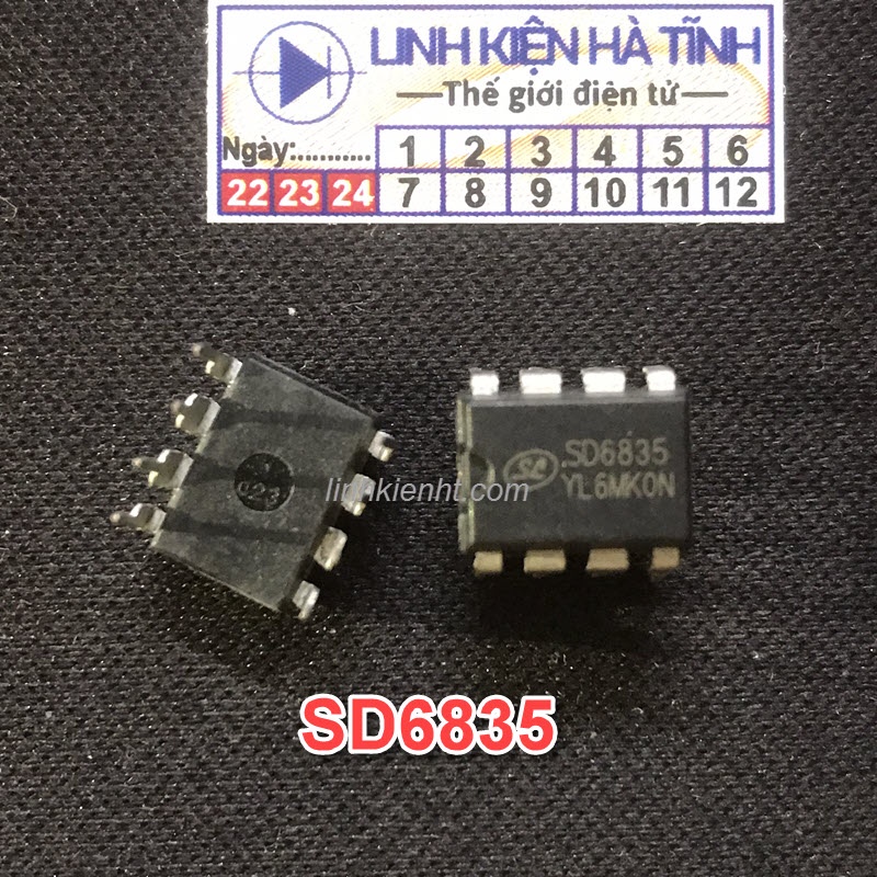 Ic nguồn SD6835 6835 DIP-8 mới | Shopee Việt Nam