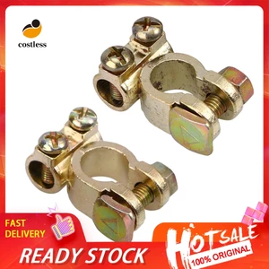 Set 2 Đầu Kẹp Kết Nối Bình Ắc Quy Cho Xe Ô Tô