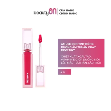 Son Tint Bóng Dưỡng Ẩm Thuần Chay AMUSE Dew Tint