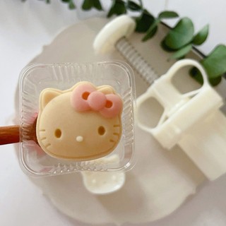 Khuôn Nhựa Làm Bánh Trung Thu Hình Mèo Hoạt Hình diy