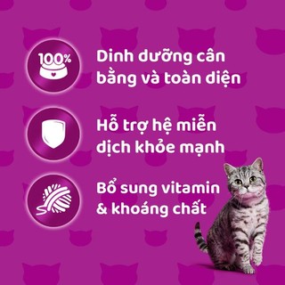 [Hỏa Tốc] Pate mèo lớn WHISKAS - Gói 80g