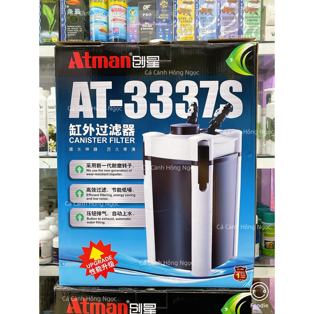 ATMAN - External Filter AT 3337S | Máy lọc thùng cao cấp cho hồ cá thuỷ ...