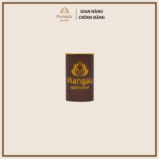 Nhang Trầm Hương Cao Cấp MANGALA Ống Nâu 30cm-38cm | Bột Trầm Núi Rừng Nguyên Chất Thượng Hạng, Ngọt Thanh, Sâu Lắng