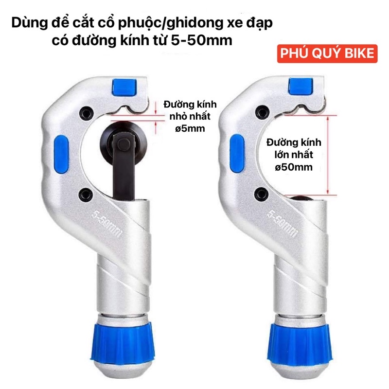 Dụng Cụ Cắt Cổ Phuộc ø5mm-ø50mm Hàng Chất Lượng | Cắt Cổ Phuộc/Ghidong Hay Các Vật Hình Trụ Có Đường Kính ø5mm-ø50mm