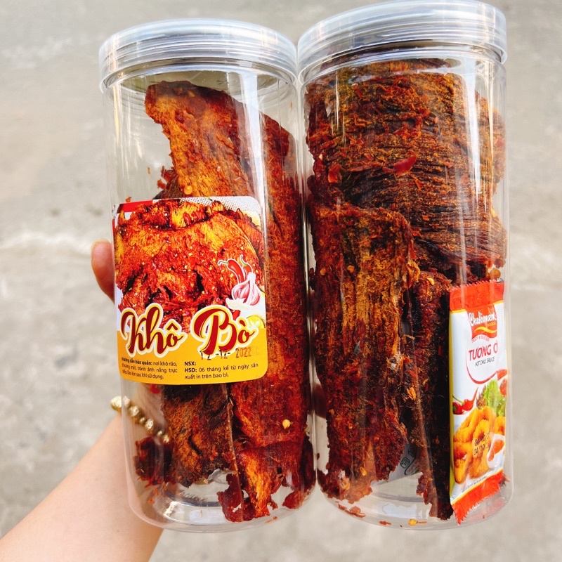 Khô Bò Mềm Tây Nguyên ( Bò Thật 100%) Loại đặt biệt hộp 300gr
