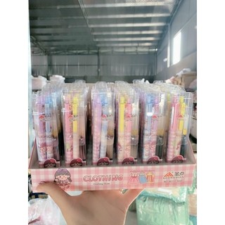 Bút bi đôi kèm 2 ngòi dự trữ