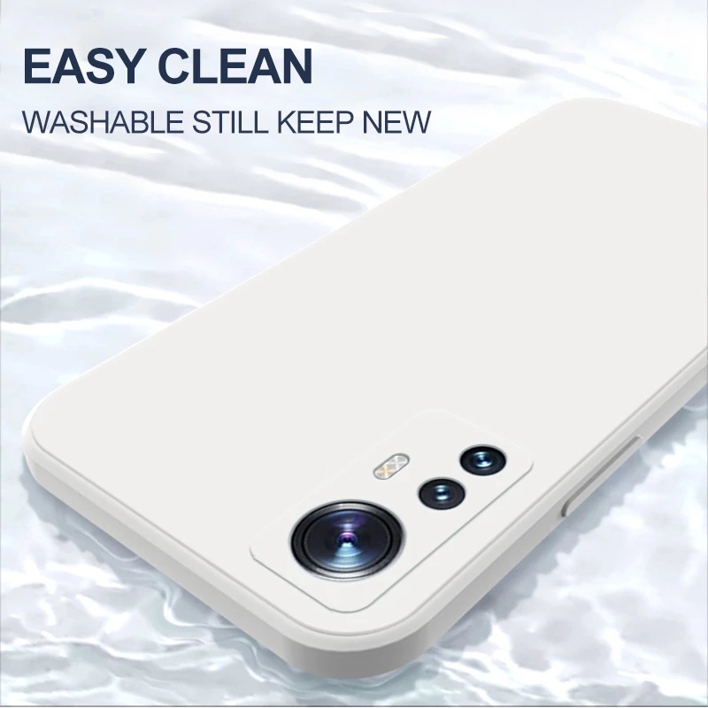 Ốp điện thoại dẻo khung vuông cho Xiaomi Mi 14T 13T 13 12 Lite 12T 12s Pro Ultra 4G 5G 2023 2024