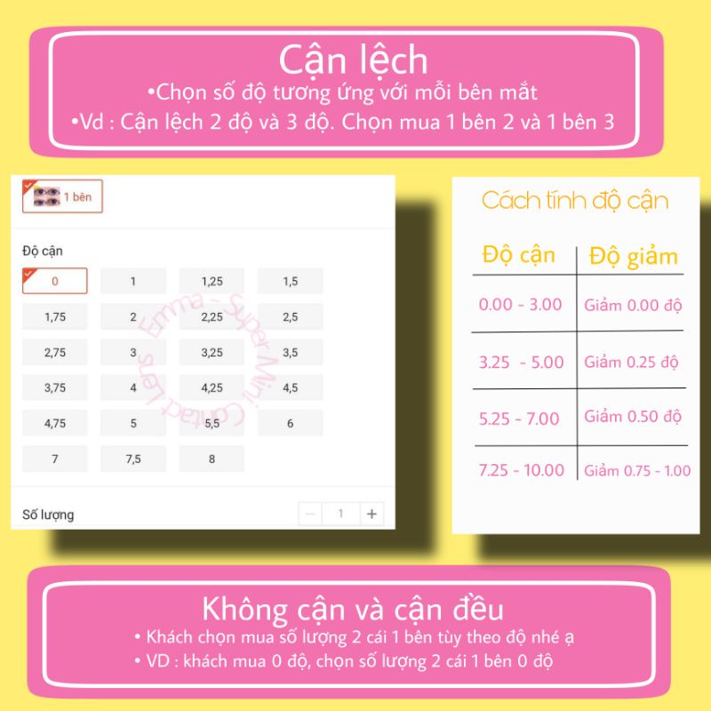 🌸 Kính Áp Tròng Joy Brown - Lens Nâu Tây Nhẹ Không Giãn | Kính Áp Tròng Emma 🌸