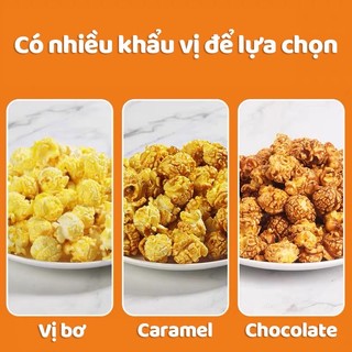 Set Bắp Rang Bơ 3in1 Hình Nấm Tự Làm Tại Nhà Đơn Giản Tiện Lợi Tomomart 200g