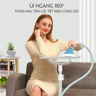 Bàn là hơi nước Qcooko, Bàn ủi hơi nước cây đứng công suất LỚN 1800W, bình nước 1,6L - Diệt khuẩn và loại bỏ mùi hôi