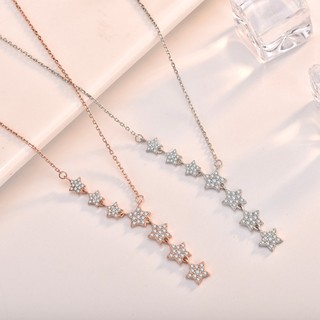 Dây chuyền nữ LAMY Multi Stars Necklace Rose Gold 6044