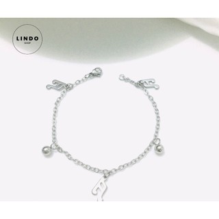 Lắc Tay Nữ - Vòng Tay Nữ Titan không đen, không gỉ LINDO dễ thương, xinh xắn thích hợp đeo nhiều dịp