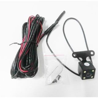 (đặt mua nhắn shop tư vấn) Camera Lùi Cho Camera Hành Trình 5 Chân 4LED Với Dây Cáp 6M Góc Rộng 140 Độ