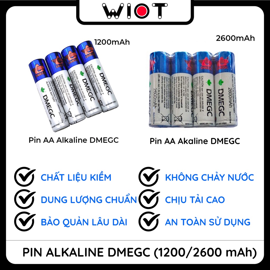 [HỎA TỐC] PIN DMEGC ALKALINE DUNG LƯỢNG CHUẨN SỬ DỤNG CHO CHUỘT MÁY ...