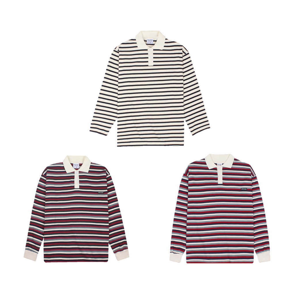 ÁO THUN FF FORM RỘNG STRIPED SWEATSHIRT, VẢI THUN 2 CHIỀU COTTON 250GSM