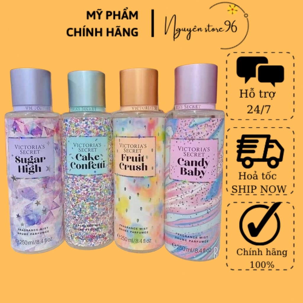 Xịt Toàn Thân Victoria's Secret Body Mist 250ml Shopee Việt Nam