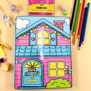 Đồ chơi nhà Holly House - Nhà Búp Bê Giấy