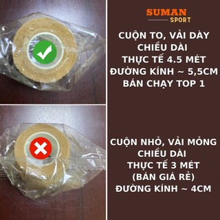 Băng keo quấn cổ chân thể thao cao su non bảo vệ cổ chân tự dính đá bóng chống chấn thương SIEU HOT SIEU HOT