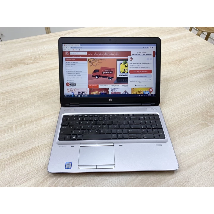 Laptop HP 650G2 Core i5 ram 8G SSD 256G màn hình 15.6 inch sử dụng văn phòng học tập online