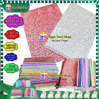[GIAO NHANH] COMBO 5-10 GIẤY GÓI QUÀ KIM TUYẾN CHIẾU LẤP LÁNH GÓI HỘP QUÀ RẤT ĐẸP- GIẤY KIM TUYẾN GÓI QUÀ LOẠI 1