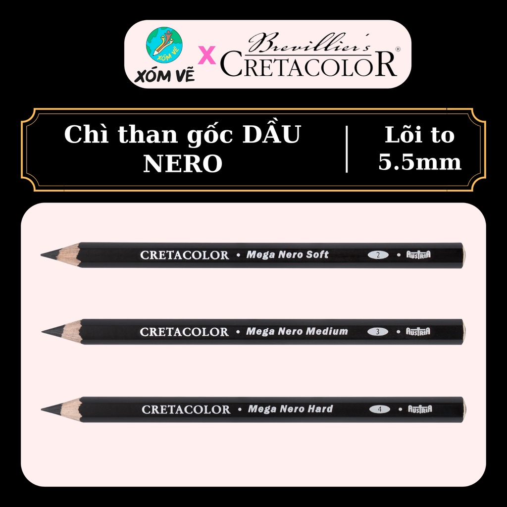 Cretacolor Monolith Woodless Graphite Pencil | Matita di grafite pura 2B