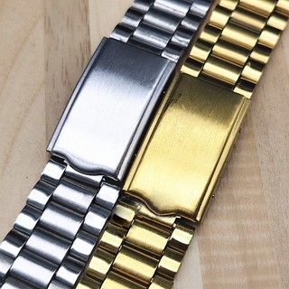 Dây Đeo Đồng Hồ Bằng Thép Không Gỉ Trọng Lượng Nhẹ 14mm 18mm 20mm Dành Cho Nam Và Nữ
