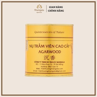 Nụ Trầm Cao Cấp MANGALA Hộp Vàng | Viên Lớn – 22 Viên, Hương Thơm Nồng Đậm