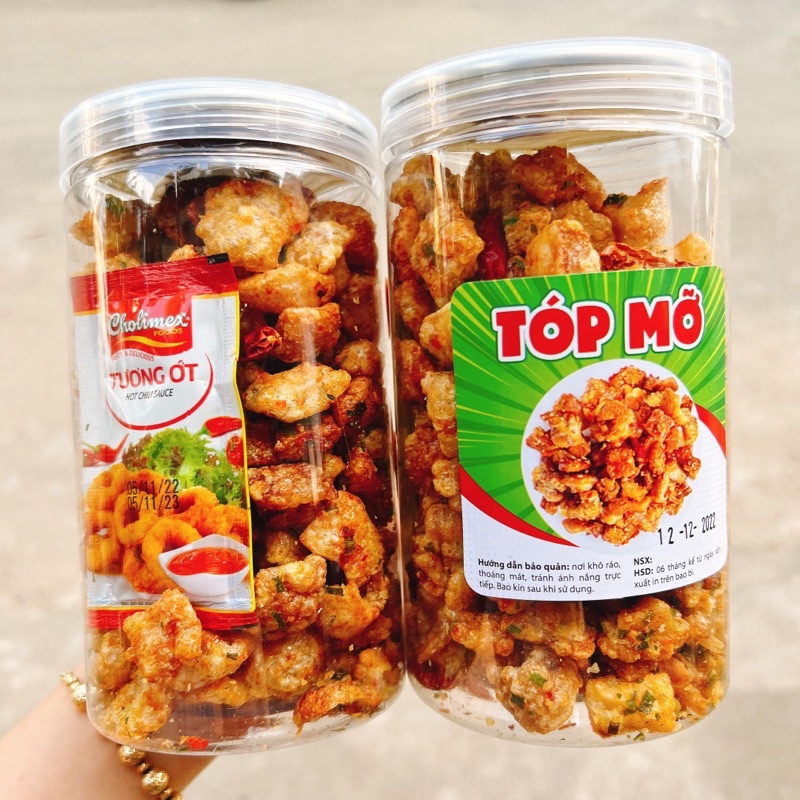 Tóp Mỡ Mắm Tỏi Hành loại 1 ít mỡ siêu ngon hủ 230gr