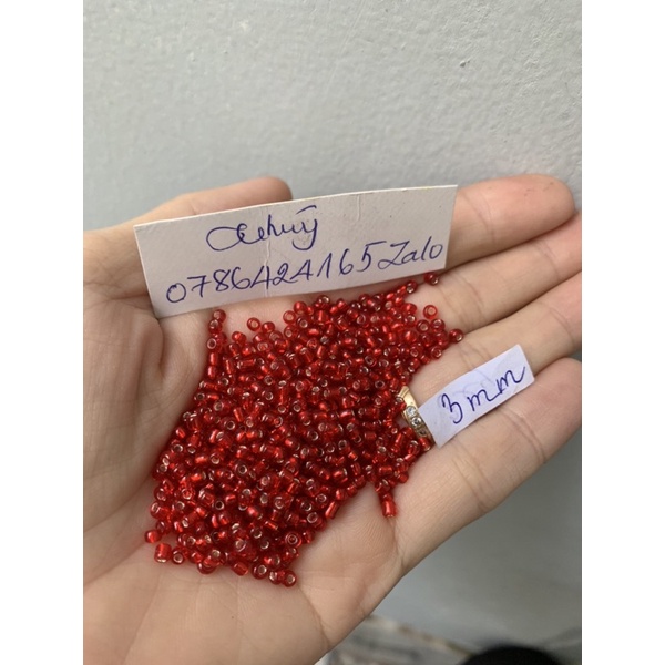 Cườm size trung 3mm