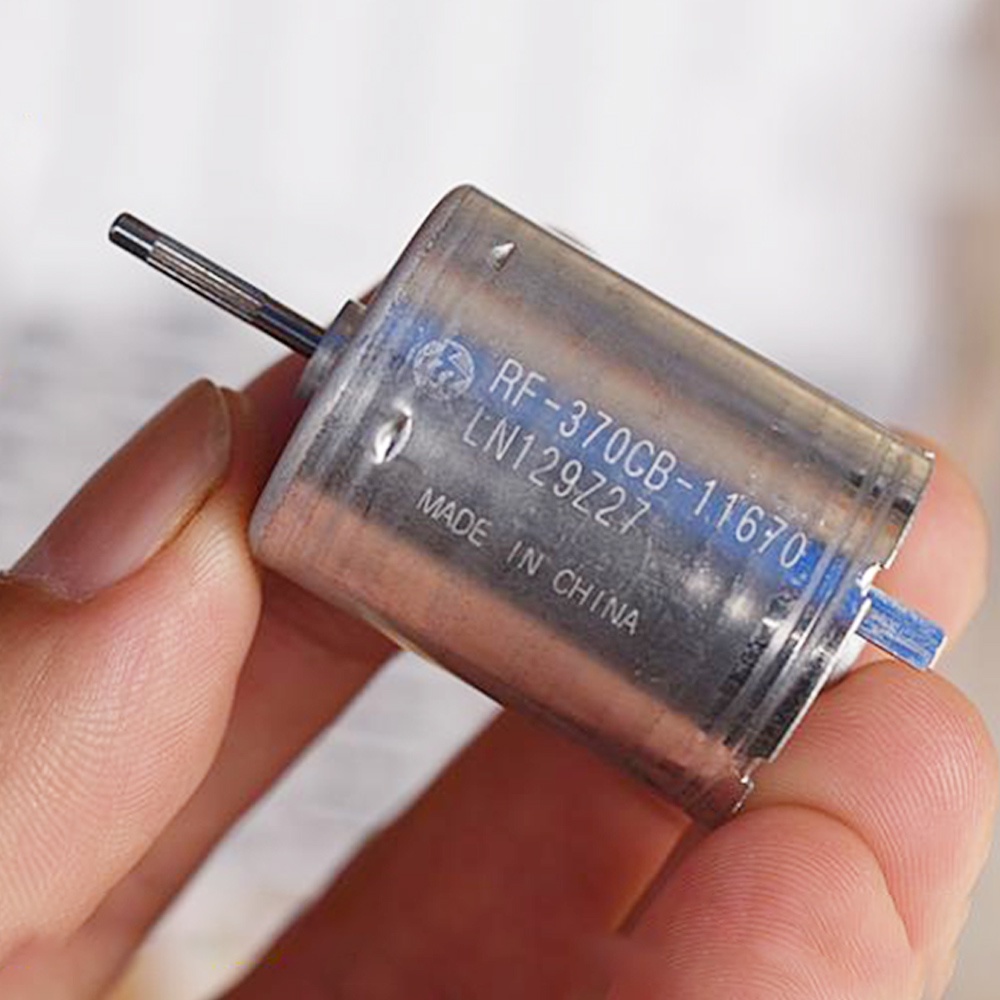 RF-370CB-11670 DC-Motor – Leise, Mit Metallbürsten, 12 V Bis 24 V, Drehzahl 3000–6000 Rpm, Ideal Für Pumpen, Roboter & Kleine Antriebe