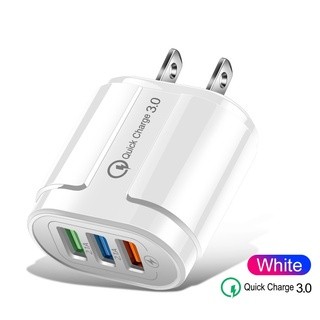 Cốc sạc nhanh 5V - 2.4 A 3 cổng USB 18w