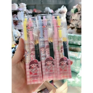 Bút bi đôi kèm 2 ngòi dự trữ