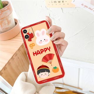 Ốp iphone - Ốp lưng iphone cạnh vuông bảo vệ camera Cặp đôi happy dành cho ip 6 đến 16promax - ng504