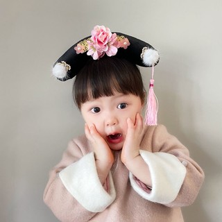 Yt2 Trung Quốc Cổ Phong Cách Cung Đình Tóc Vòng Đường Và Nhà Thanh Thời Nữ Đội Đầu Cô Gái Đáng Yêu Cờ Cao Quý Trang Trí Tóc