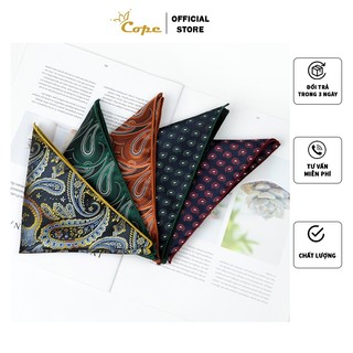 Khăn Cài Túi Áo Vest - Phụ kiện cài áo cao cấp thời trang cao cấp Cope88
