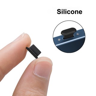 Đa Năng Silicon Cắm Bụi USB Điện Thoại Thông Minh Cổng Sạc Bảo Vệ Vỏ Nhỏ