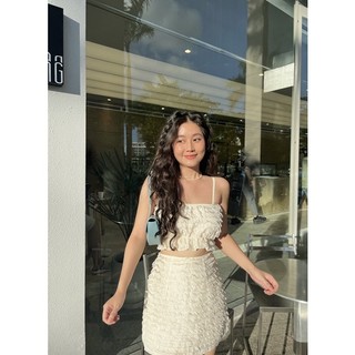 Set váy áo phối bèo Birdy Set - Laimer