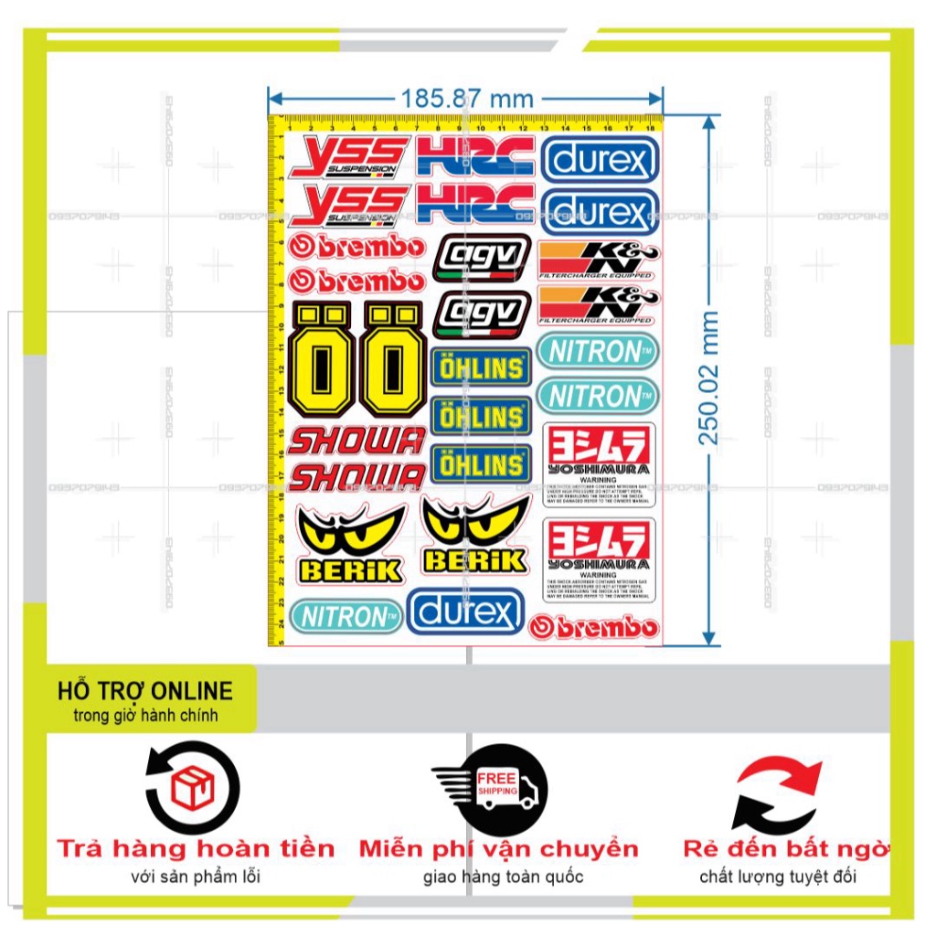 LOGO STICKER DÁN XE MÁY MẮT CÚ M31 - THU DECAL | Shopee Việt Nam