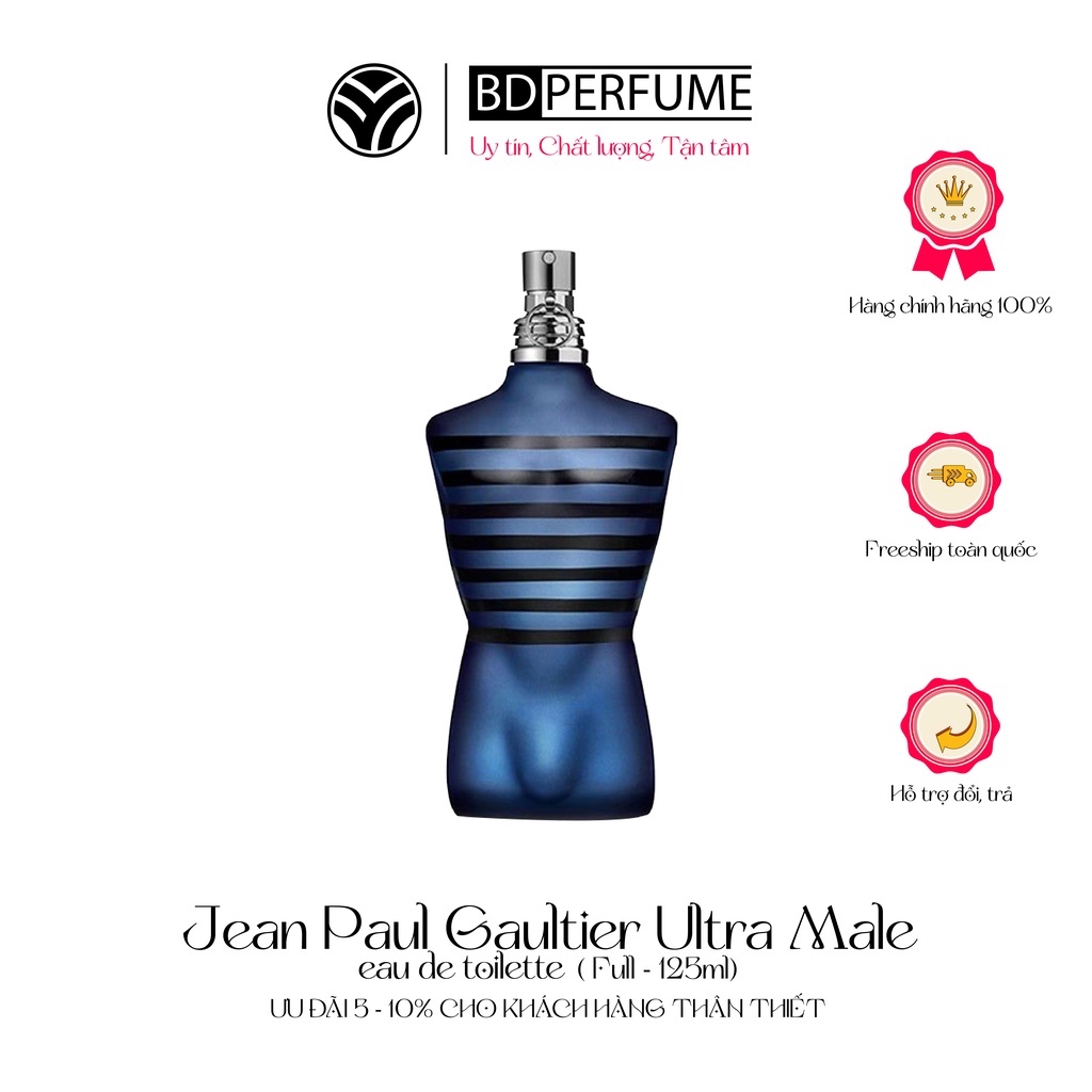 Nước hoa Nam Jean Paul Gaultier Ultra Male | BD Perfume | Shopee Việt Nam