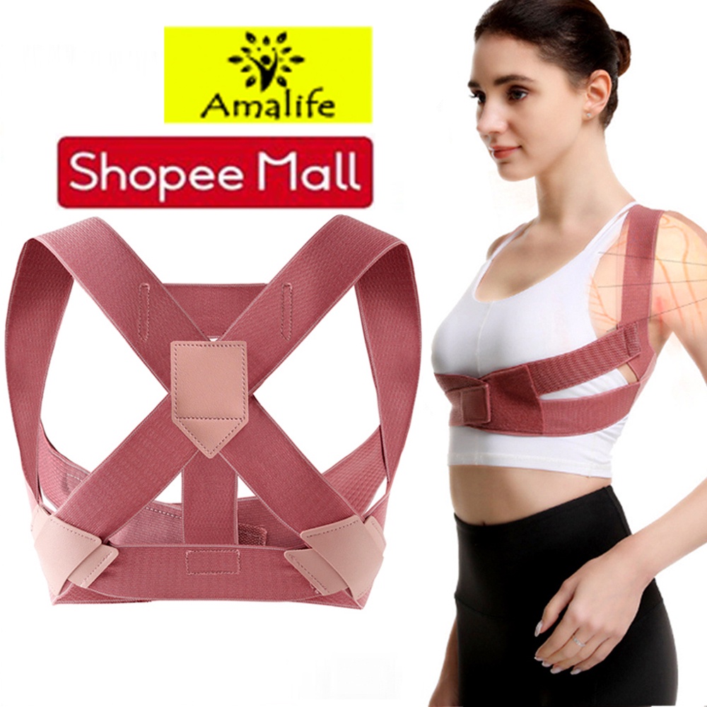 Ảnh Đai Chống Gù Lưng Nâng Ngực, Cố Định Bảo Vệ Vòng 1 Cao Cấp Ama05 - Chính Hãng Amalife 1