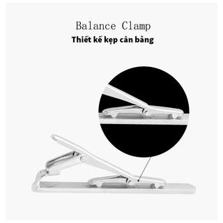 Kẹp cà vạt Nam (không có hộp) thời trang kim loại cao cấp 6cm phù hợp cà vạt 7cm trở lên Cope88