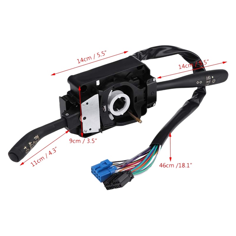 Đèn báo rẽ ô tô Công tắc kết hợp điều khiển gạt nước tín hiệu 8973640740 Dành cho Isuzu NPR NPR NQR GMC